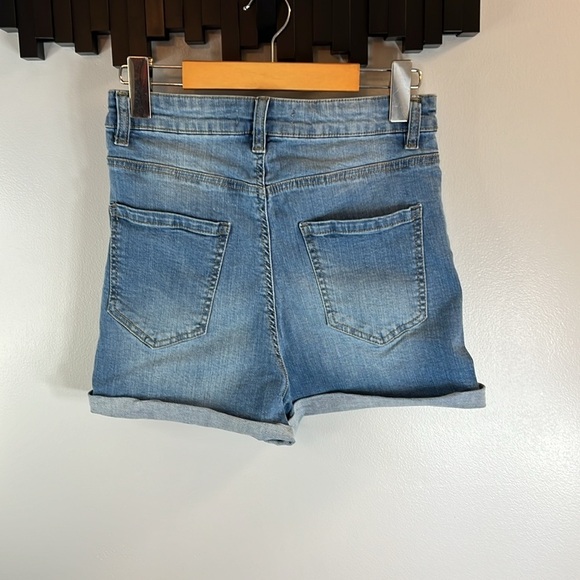 Bluenotes High Waisted Distressed Denim Sorts Size 30 - Picture 3 of 8